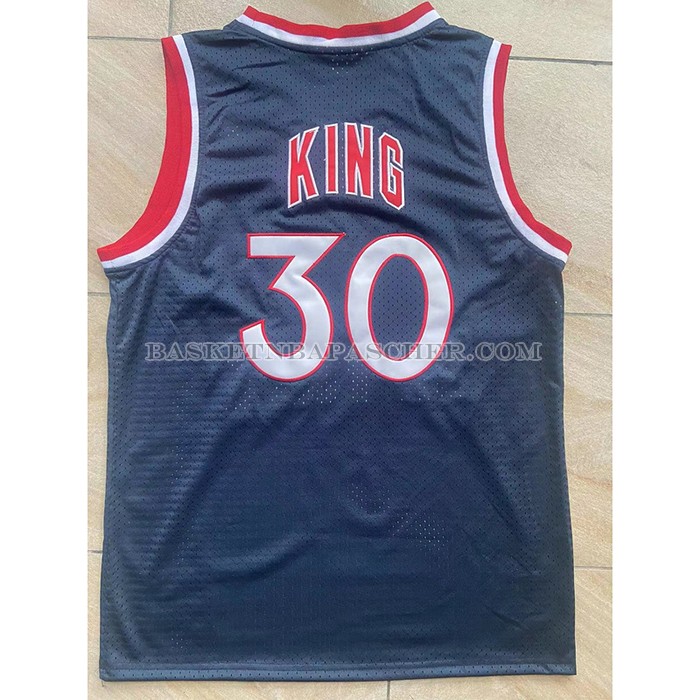 Maillot New York Knicks Bernard King NO 30 Mitchell & Ness 1982-83 Bleu